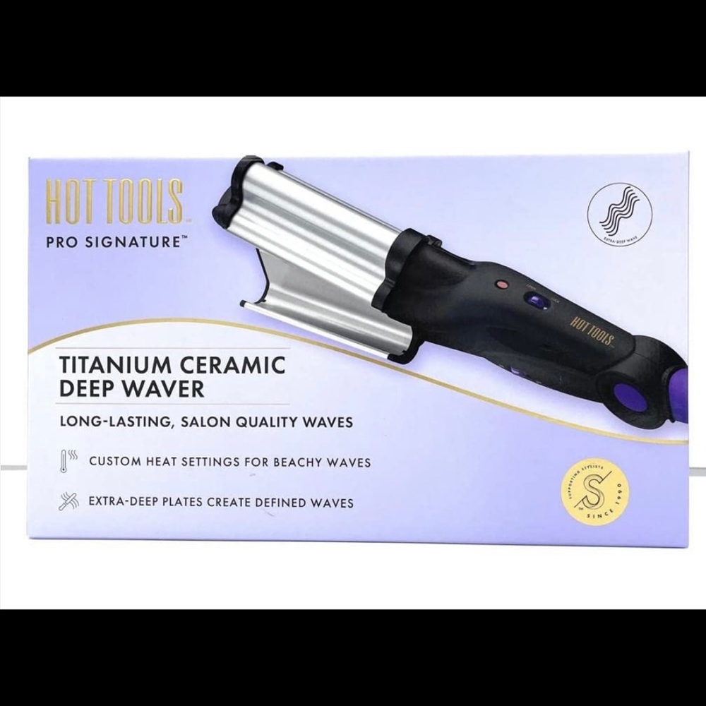 Hot Tools Pro Signature Titanium Ceramic deep Waver